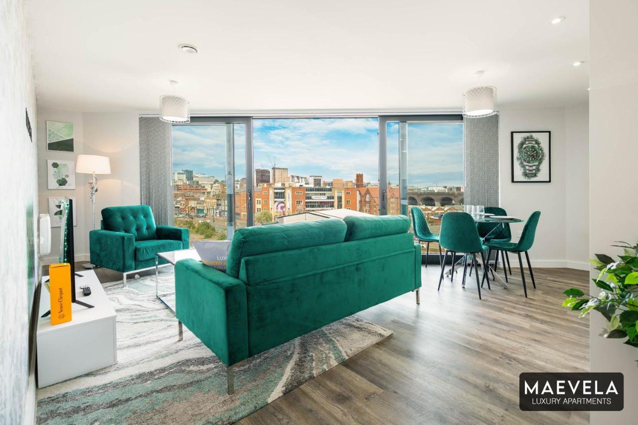 Maevela Apartments - Luxury Top Floor Penthouse - With Parking - 2 Bedroom New Build Apartment ✪ City Centre, Digbeth ✓ With Huge Patio Sliding Doors - City View - Rooftop Terrace - Ps4 & Smart Tv'S 伯明翰 外观 照片