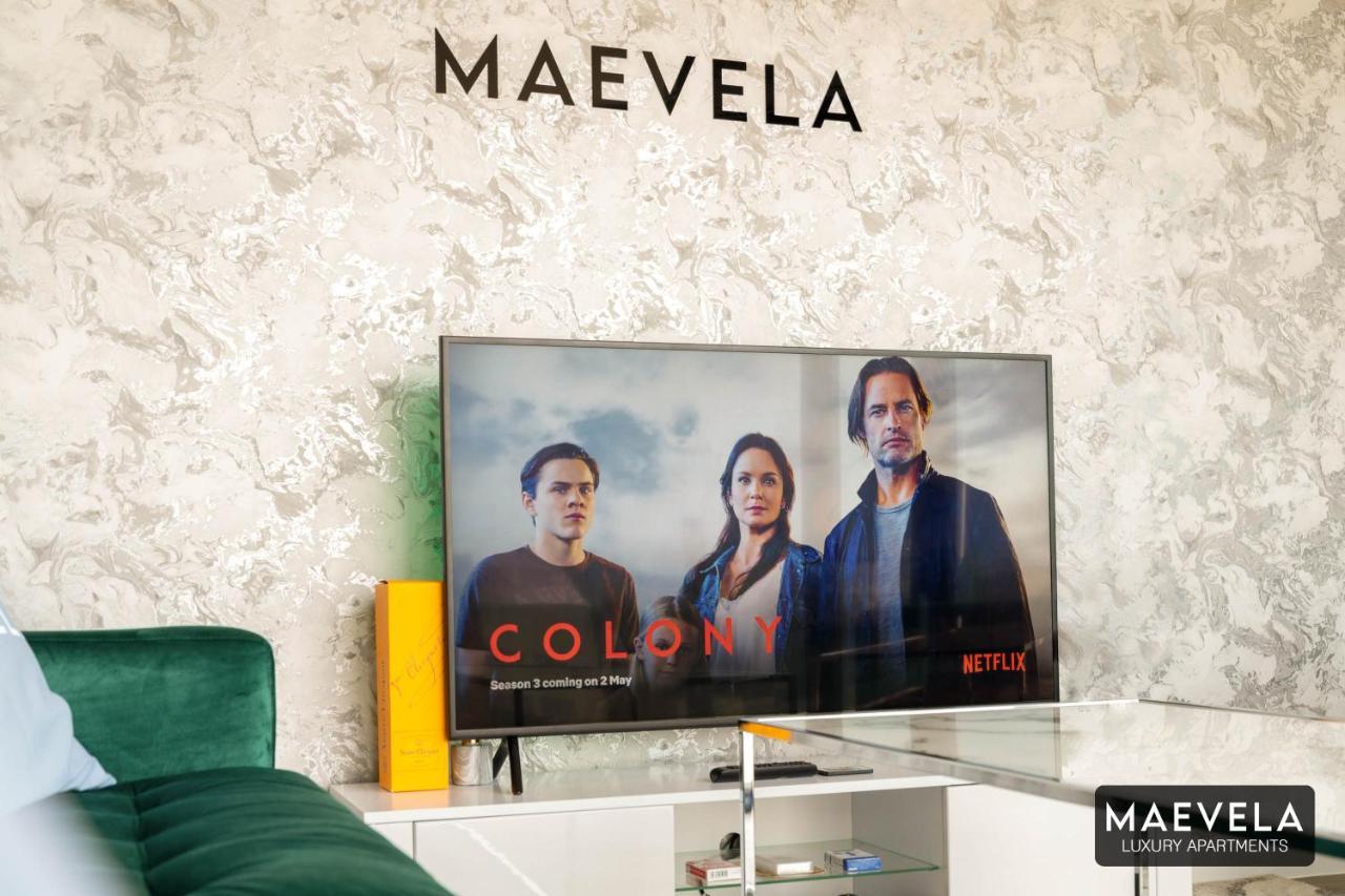 Maevela Apartments - Luxury Top Floor Penthouse - With Parking - 2 Bedroom New Build Apartment ✪ City Centre, Digbeth ✓ With Huge Patio Sliding Doors - City View - Rooftop Terrace - Ps4 & Smart Tv'S 伯明翰 外观 照片