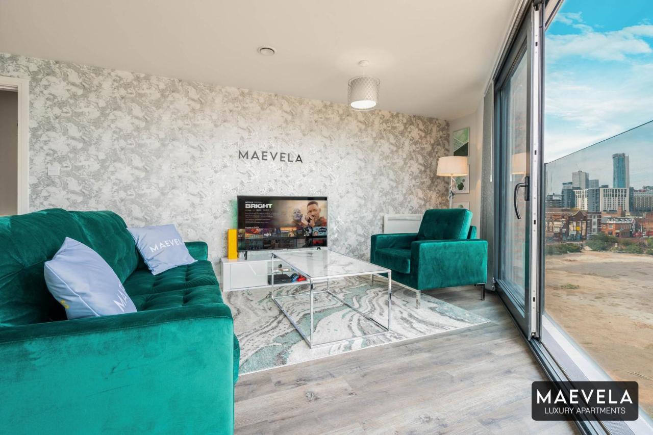 Maevela Apartments - Luxury Top Floor Penthouse - With Parking - 2 Bedroom New Build Apartment ✪ City Centre, Digbeth ✓ With Huge Patio Sliding Doors - City View - Rooftop Terrace - Ps4 & Smart Tv'S 伯明翰 外观 照片