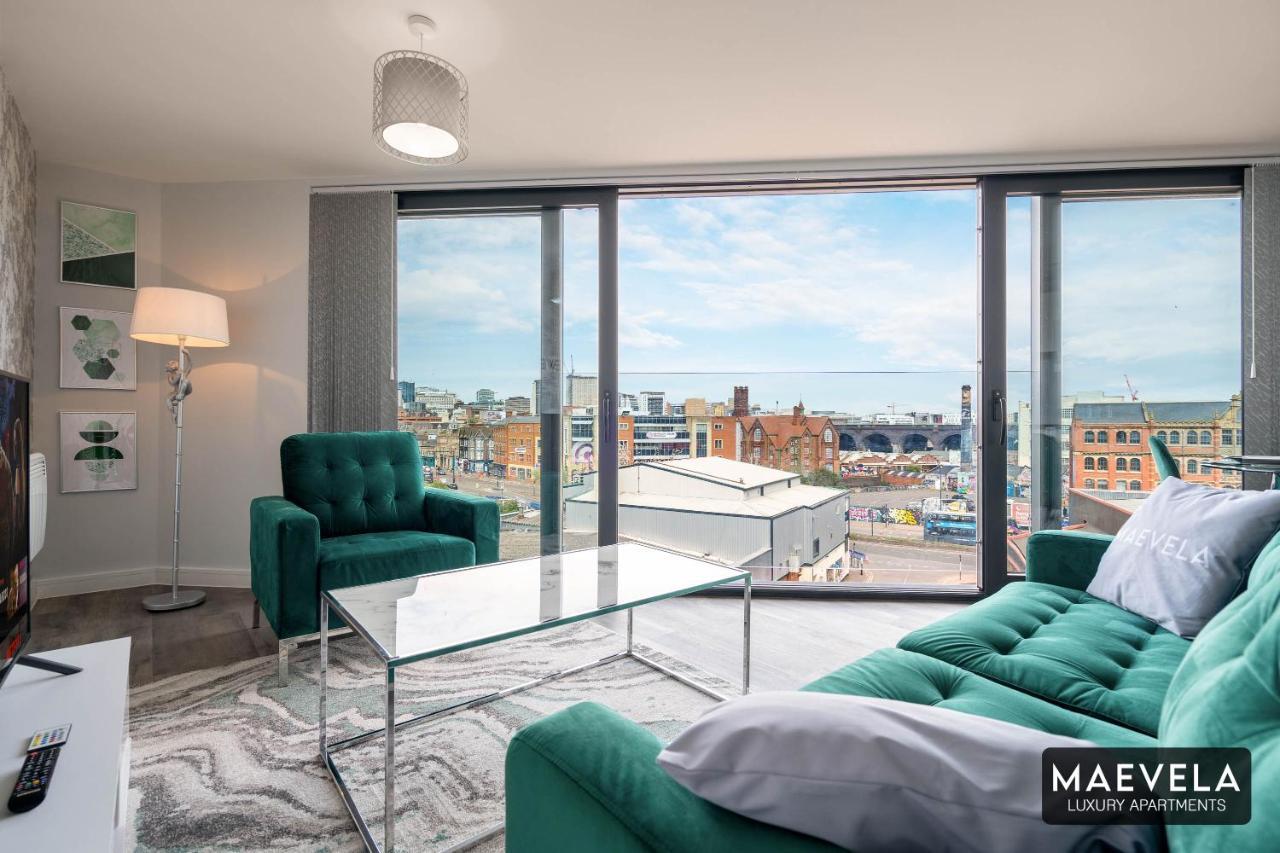 Maevela Apartments - Luxury Top Floor Penthouse - With Parking - 2 Bedroom New Build Apartment ✪ City Centre, Digbeth ✓ With Huge Patio Sliding Doors - City View - Rooftop Terrace - Ps4 & Smart Tv'S 伯明翰 外观 照片